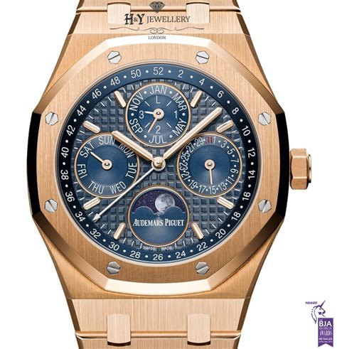 audemars piguet rose gold perpetual moonphase|royal oak perpetual calendar rose gold.